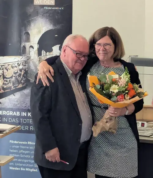 Verabschiedung von Heinz Günter Horn durch Gudrun Schmitz